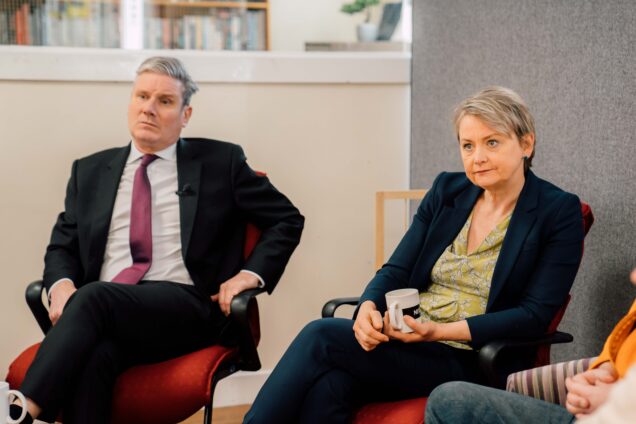 Keir Starmer and Yvette Cooper
