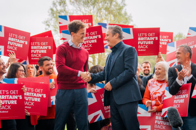 Keir Starmer meets Mid Bedfordshire Alistair Strathern