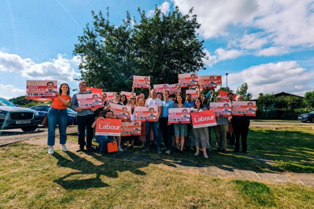 Labour campaigners in Mid Bedfordshire