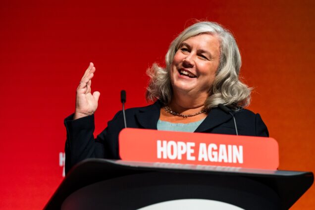 Heidi Alexander speaking at Labour Party conference 2026