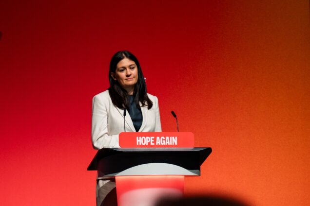 Lisa Nandy speaking at Labour Party conference 2026